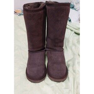 UGG Australia Classic Early Decker's Era Vintage Sheepskin Boots Brown Woman 7